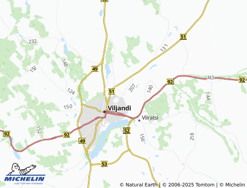MICHELIN Peetrimõisa map - ViaMichelin