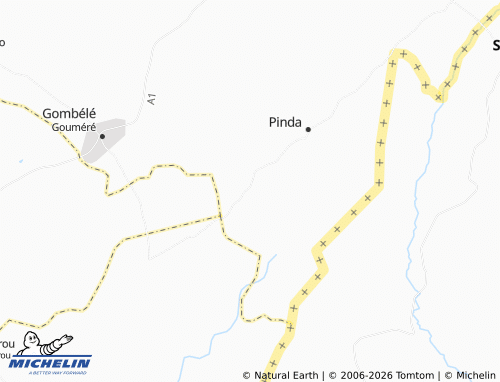 MICHELIN-Landkarte Kinkoua - ViaMichelin