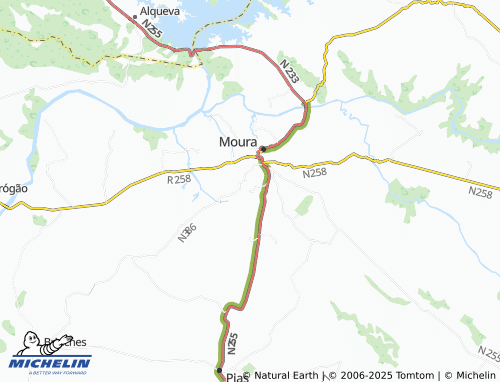 MICHELIN Lajinha map - ViaMichelin
