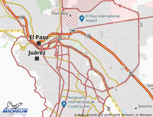Mapa MICHELIN Los Cisnes - ViaMichelin