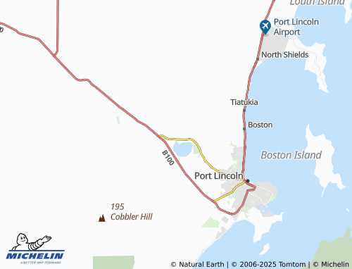 MICHELIN Hawson map - ViaMichelin