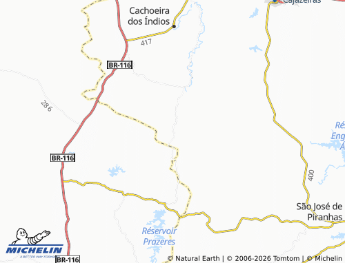 Mappa MICHELIN São José de Marimbas - ViaMichelin