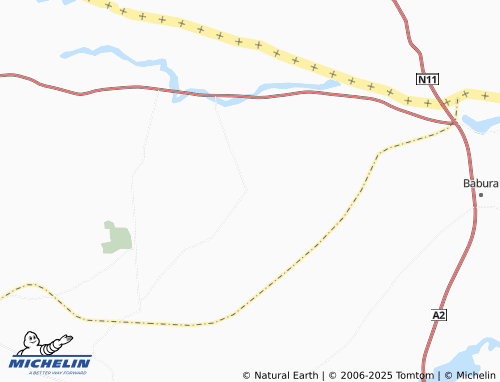 MICHELIN Yan-Molo map - ViaMichelin