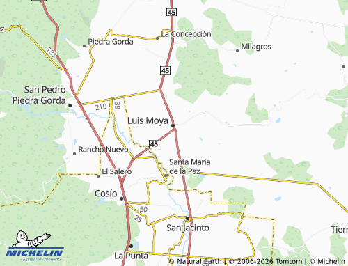 Mapa MICHELIN La Pradera del Sol - ViaMichelin