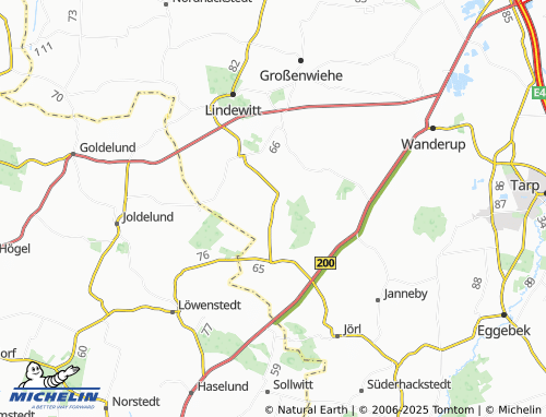 Kaart MICHELIN Seeland - ViaMichelin