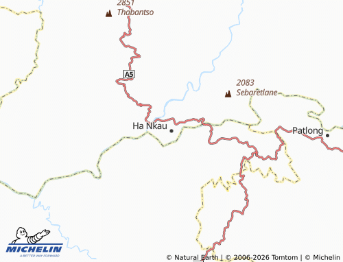 Carte MICHELIN Ha Nkau - ViaMichelin