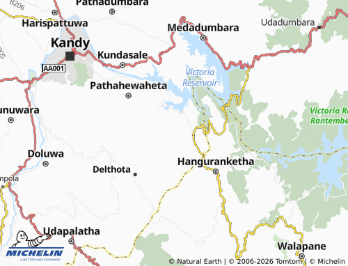 Mappa MICHELIN Elikewela - ViaMichelin