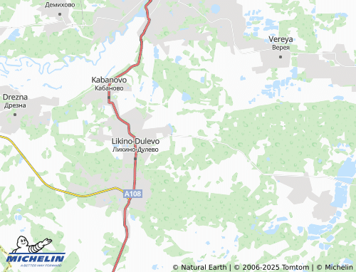 MICHELIN Sal'kovo map - ViaMichelin