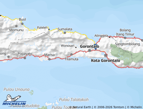 Mappa MICHELIN Boalemo - ViaMichelin