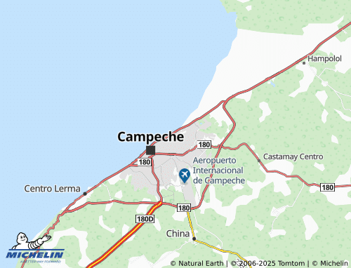 MICHELIN Residencial Las Brisas map - ViaMichelin