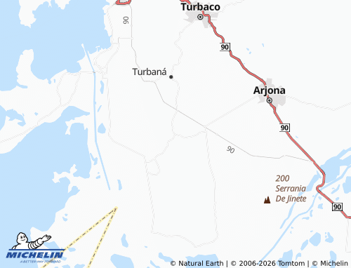 Mapa MICHELIN Ballestas - ViaMichelin