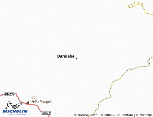 Carte MICHELIN Daralabe - ViaMichelin