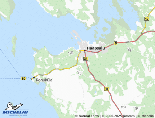 MICHELIN Paralepa map - ViaMichelin