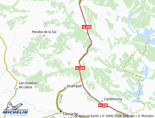 Kaart MICHELIN Baélls - ViaMichelin