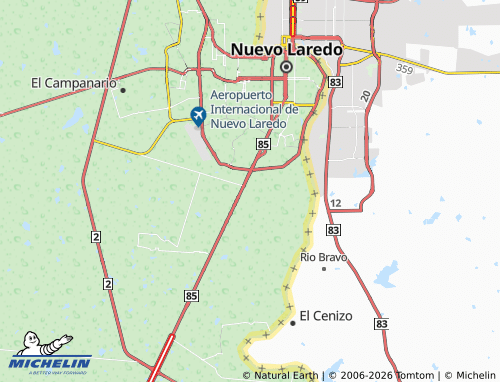 Mappa MICHELIN América 1 - ViaMichelin