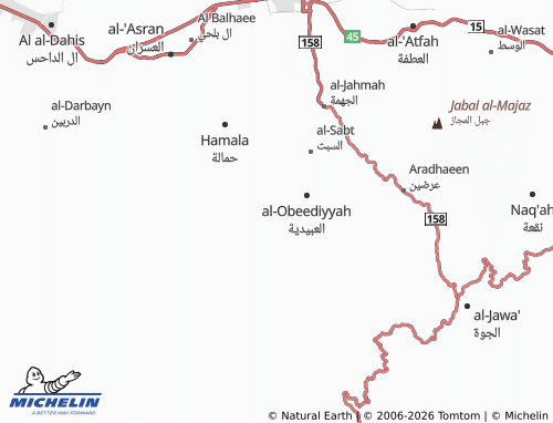 MICHELIN-Landkarte Al al-Khalaf - ViaMichelin