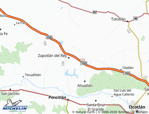MICHELIN La Villa map - ViaMichelin