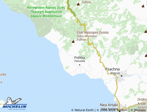 MICHELIN Nerotrivia map - ViaMichelin