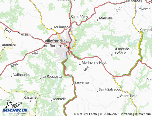 MICHELIN-Landkarte Le Breil - ViaMichelin