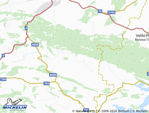 MICHELIN Koprets map - ViaMichelin