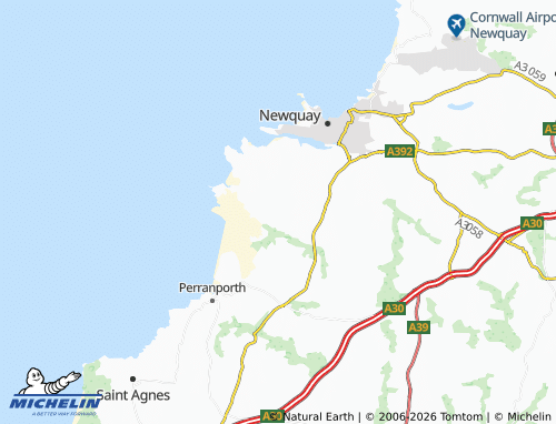Carte MICHELIN Cubert - ViaMichelin