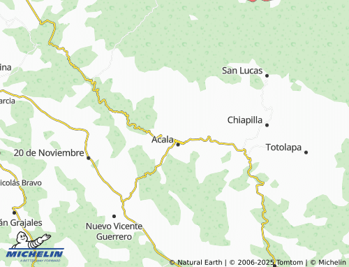 MICHELIN El Rosario map - ViaMichelin