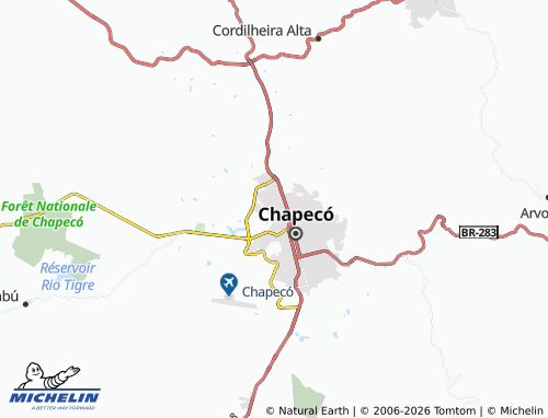 Mapa MICHELIN Bela Vista - ViaMichelin