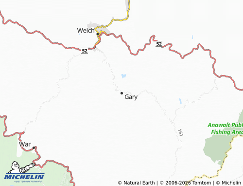 Mappa MICHELIN Gary - ViaMichelin