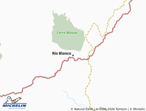 Mapa MICHELIN Río Blanco - ViaMichelin