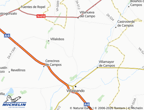 MICHELIN Prado map - ViaMichelin
