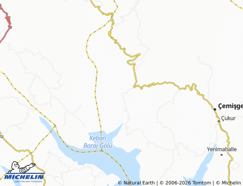 Mappa MICHELIN Erkalkan - ViaMichelin