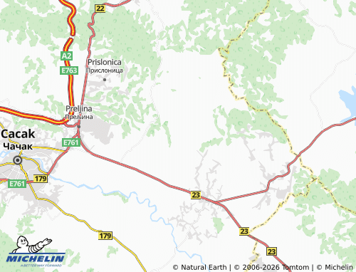 Mapa MICHELIN Ostra - ViaMichelin