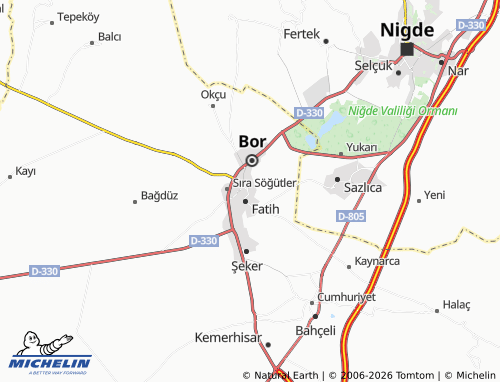 Mapa MICHELIN Kale - ViaMichelin