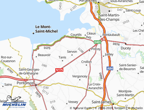 MICHELIN Servon map - ViaMichelin