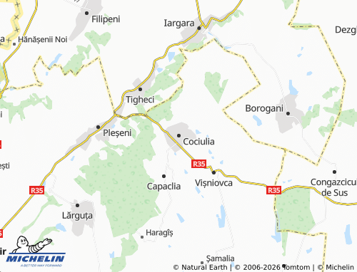 Mappa MICHELIN Cociulia - ViaMichelin