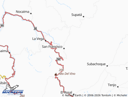 Carte MICHELIN San Francisco - ViaMichelin