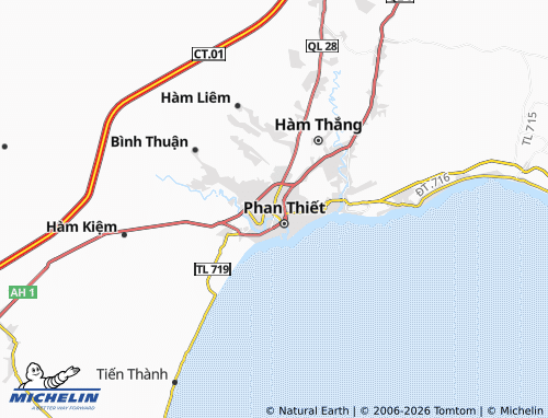 Mapa MICHELIN Phú Trinh - ViaMichelin