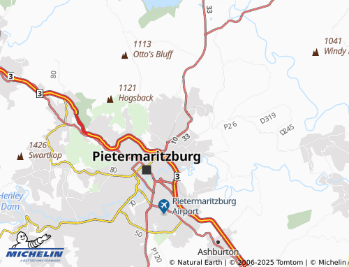 MICHELIN Rosedale map - ViaMichelin