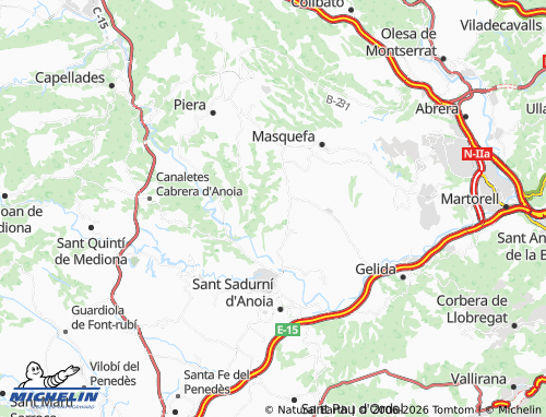 MICHELIN-Landkarte Can Canals - ViaMichelin