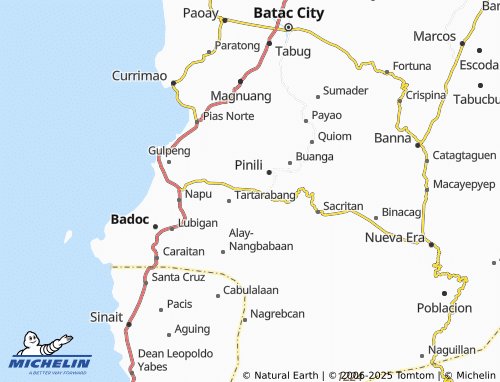 MICHELIN Aglipay map - ViaMichelin