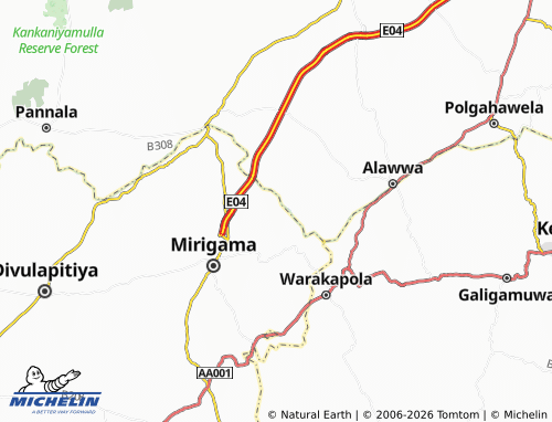 Mappa MICHELIN Pirisyala - ViaMichelin