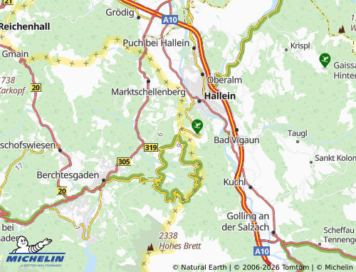 Mappa MICHELIN Oberau - ViaMichelin