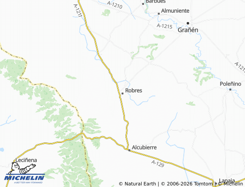 Mapa MICHELIN Robres - ViaMichelin