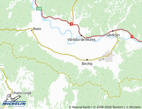 MICHELIN Ostrov map - ViaMichelin