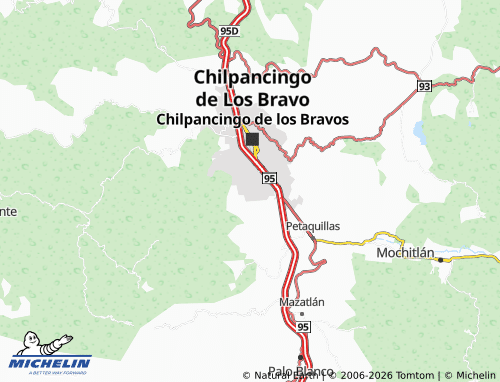 Mapa MICHELIN Paseo de Las Lomas - ViaMichelin