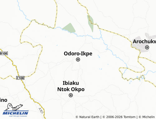 Mappa MICHELIN Odoro-Ikpe - ViaMichelin