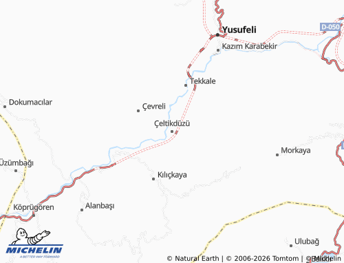 MICHELIN Çeltikdüzü map - ViaMichelin