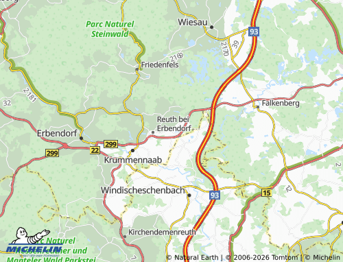 Mapa MICHELIN Premenreuth - ViaMichelin