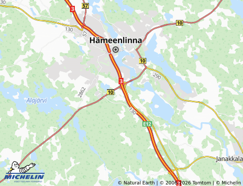 MICHELIN-Landkarte Hattelmala - ViaMichelin