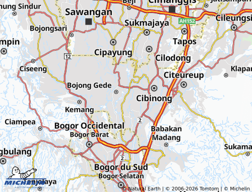 Carte MICHELIN Sukahati - ViaMichelin